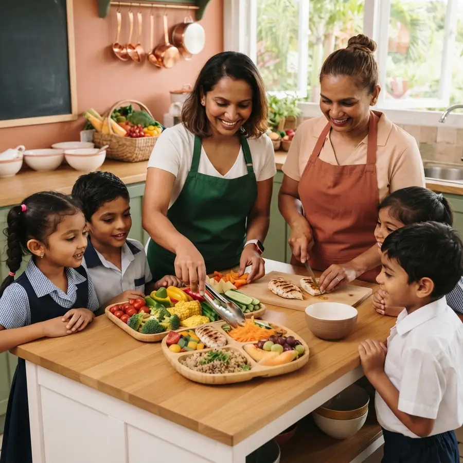 Nutrition Guidance at Heaven’s Seed School